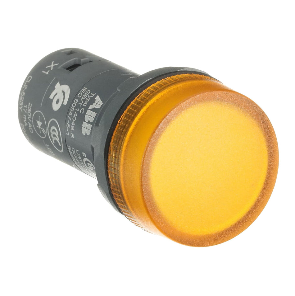 ABB Pilot LED Indicator Lamp Yellow 230VAC CL2-523Y