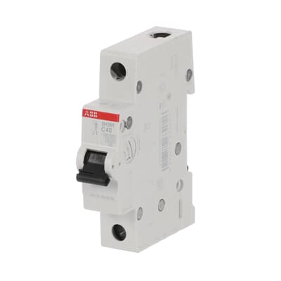 ABB SH201-C40 MCB, 1 Pole, 40 Amp 2CDS211001R0404