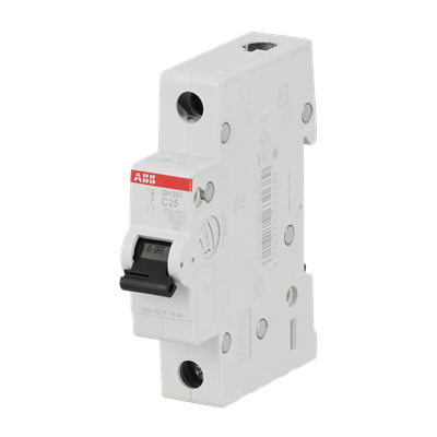 ABB MCB 25A Single Pole 6Ka SH201-C25