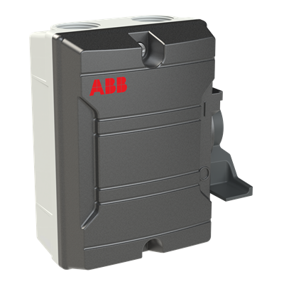 ABB KSE325TPN مفتاح فصل أحادي القطب 25 أمبير، 3 أقطاب، رمادي، IP66 مقاوم للعوامل الجوية