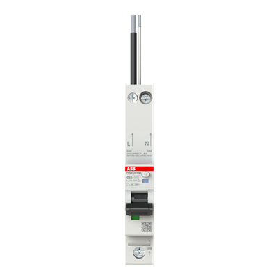 ABB RCBO 20A 30mA 1P+N - DSE201 M C16 AC100