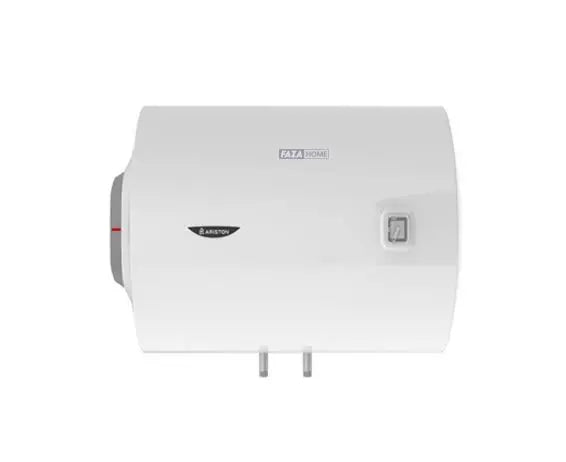 Ariston Pro1 R 80L horizontal wall-hung water heater, product photo