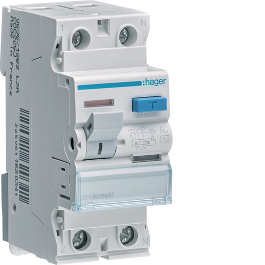 हेगर 40A 2P 100MA ELCB/RCCB CEC241J