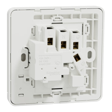 Schneider AvatarOn E8315D 1-Gang 13A Switched Socket