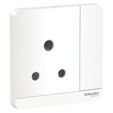 Schneider AvatarOn E8315_15 1-Gang 15A Switched Socket