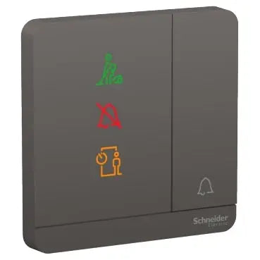 Schneider AvatarOn E8331BPDMW Doorbell Push Button Schneider Electric