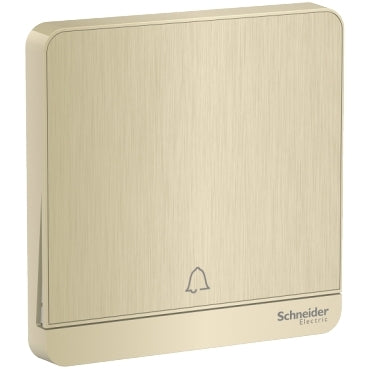 Schneider AvatarOn E8331BPL1 Doorbell Push Button Gold