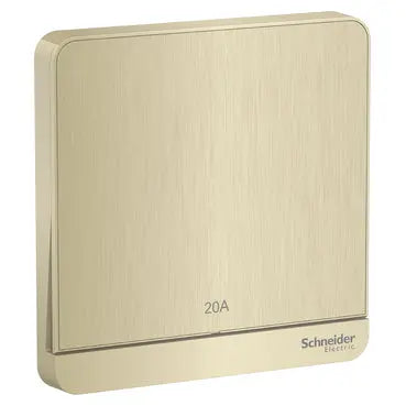 Schneider AvatarOn E8331D20N 20A 2P Switch LED Gold Schneider Electric