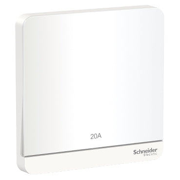 Schneider AvatarOn E8331D20N 20A 2P LED Switch, White