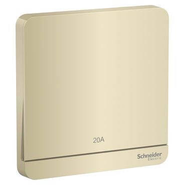 Schneider AvatarOn 20A 2P DP Switch Wine Gold E8331D20N