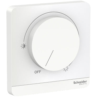 Schneider AvatarOn E8331RD250 Rotary Dimmer, White