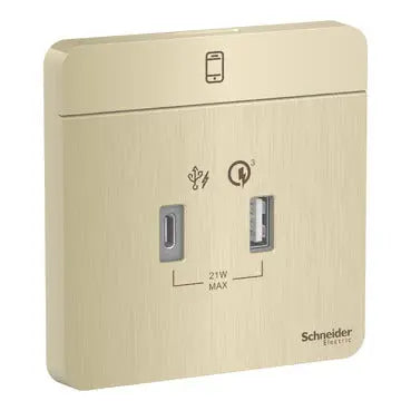 Schneider AvatarOn E8332ACQUSB A+C USB Charger Schneider Electric