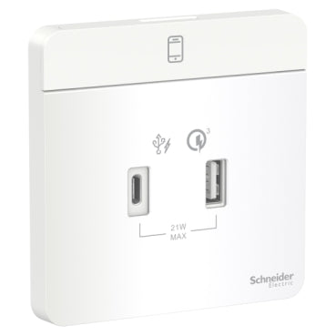 Schneider AvatarOn E8332 USB A+C Charger