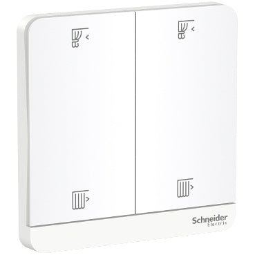 Schneider AvatarOn E8332C Curtain Switch, White