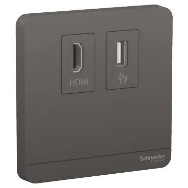 Schneider AvatarOn E8332HDUSB HDMI+USB Socket Schneider Electric