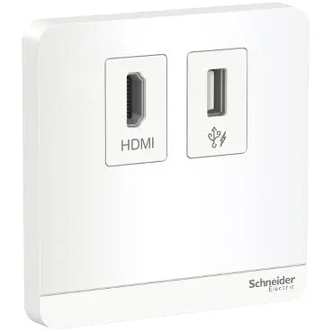 Schneider AvatarOn E8332HDUSB HDMI+USB Socket Schneider Electric