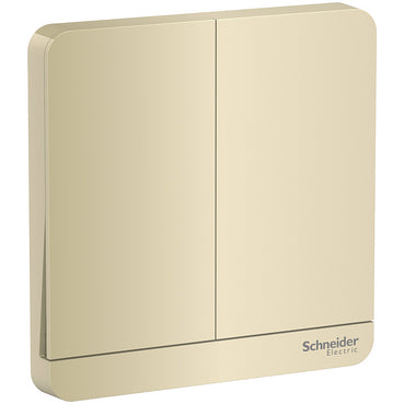 Schneider AvatarOn 16AX 2 Gang 1 Way  WineGold E8332L1_WG