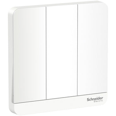 Schneider AvatarOn 3G 1 Way 16AX Switch LED White E8333L1LED