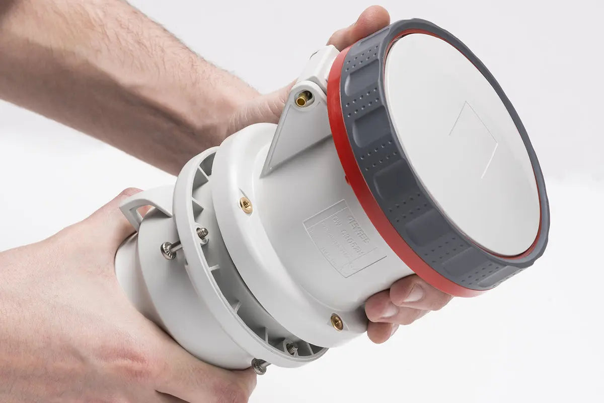 Gewiss GW62205H angled flush-mount socket - safe and intuitive assembly