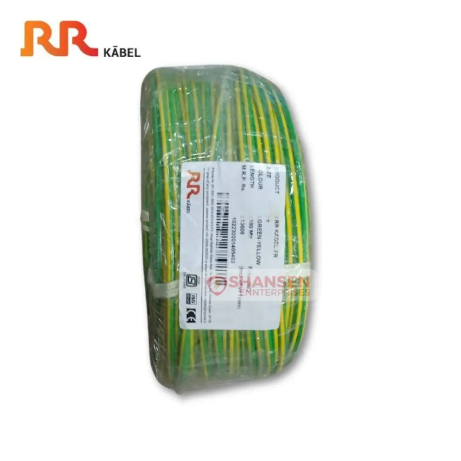 RR Kabel green/yellow PVC earthing wire coil - product photo