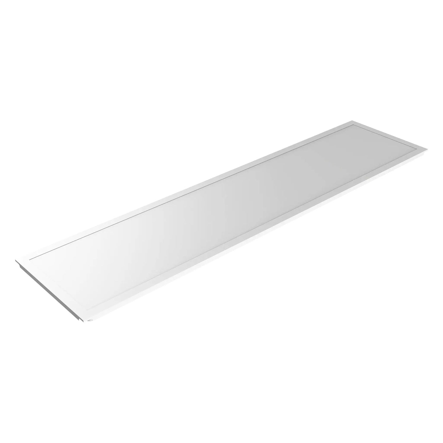 Ledvance Tri-Colour LED Panel 33W, 1200x300mm, white angled view