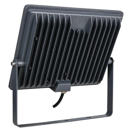 Ledvance LED Eco Lite Floodlight 100W G2 IP65; grey metal housing with ribbed heat sink and mounting bracket UAE