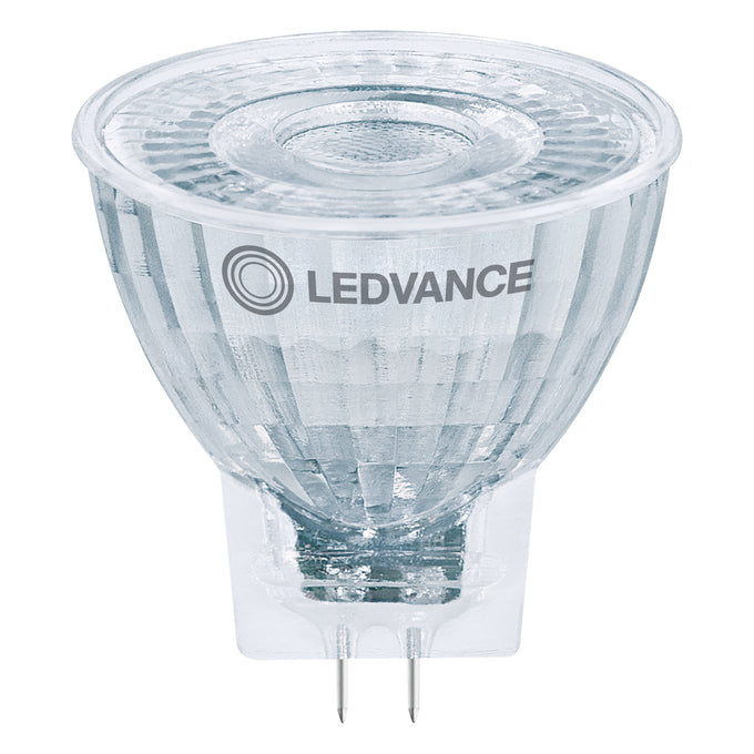 Ledvance LED MR11 2.8 واط 2700 كلفن GU4 12 فولت قابل للتعتيم 36 درجة