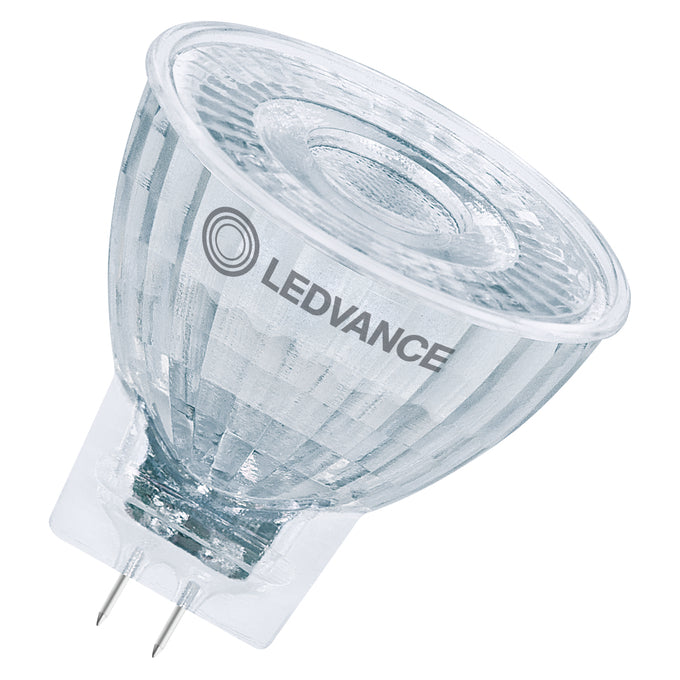 Ledvance LED MR11 2.8 واط 2700 كلفن GU4 12 فولت قابل للتعتيم 36 درجة