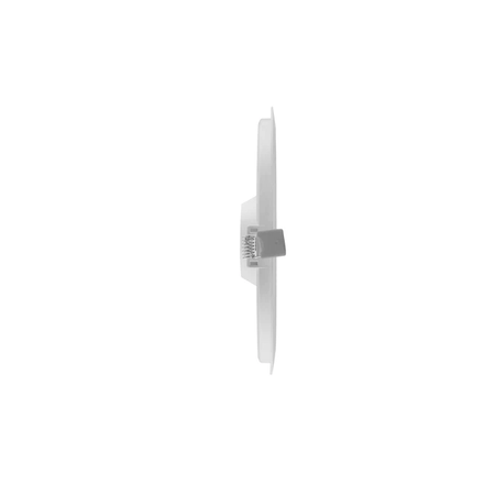 Ledvance LED Value Slim Downlight, 18W, white round panel with mounting clip, side view UAE