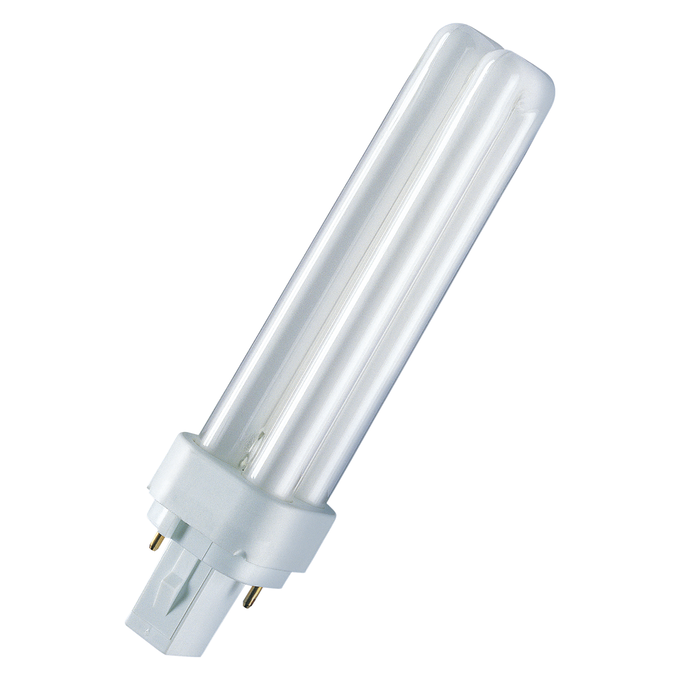 Osram Dulux-D 18W 2-Pin G24d-2 CFL Lamp