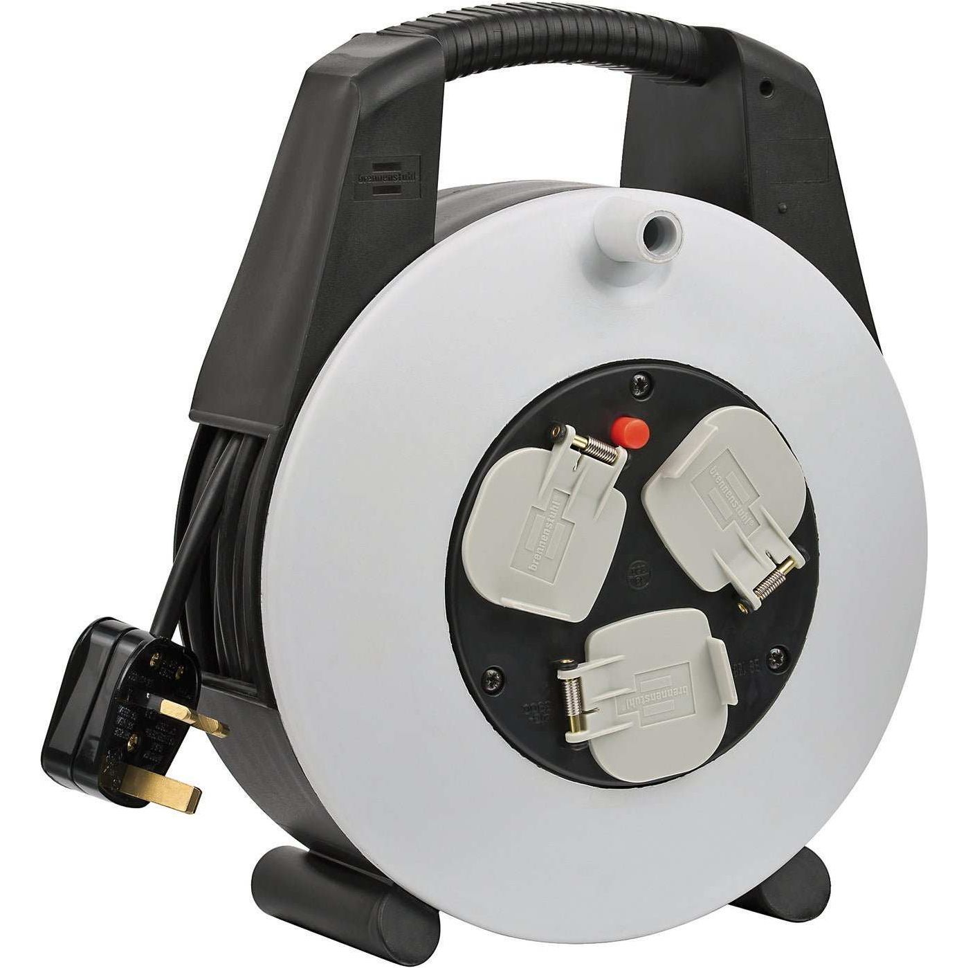 Brennenstuhl Vario Line  3-way socket cable box portable Extension cord, Made in Germany - Deluxe Electricals