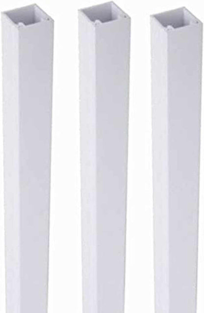Deluxe Self Adhesive PVC Trunking Sticker Cable Cover - Pack of 3 - Deluxe Electricals