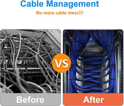 Edge British Standard Cable Zip Ties (Black) - 100 Pieces - Deluxe Electricals