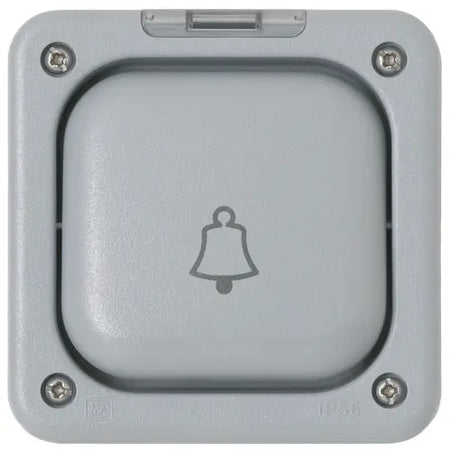 MK K56407GRY Switch 1G 2 Way SP Bell 10A MK Electric