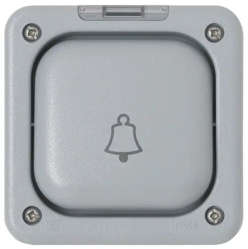 MK K56407GRY Switch 1G 2 Way SP Bell 10A MK Electric