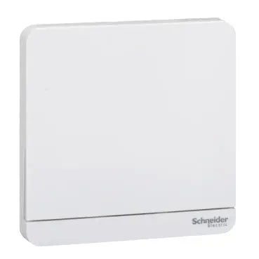 Schneider AvatarOn White finish reference – 1-gang cover plate (E8331_WE), official Schneider range photography shown for colour/finish context, not this exact SKU