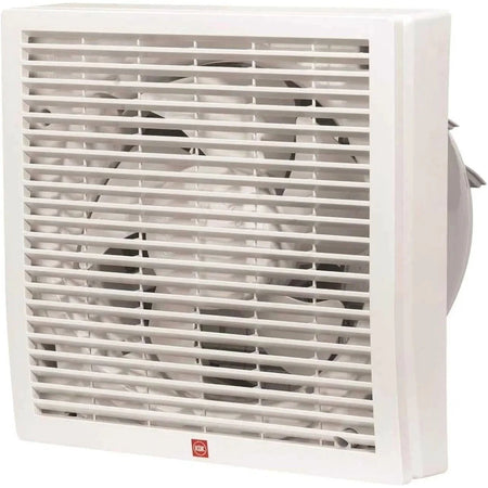 KDK 8in window-mount exhaust fan 20WHCT, white with front grille and visible blades; KDK logo on front. UAE