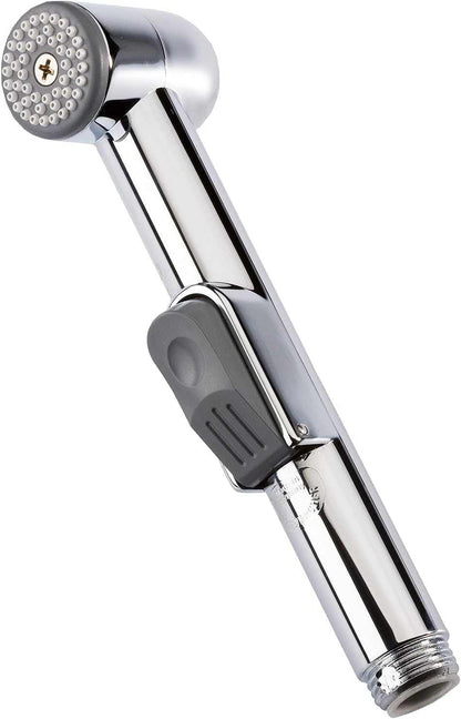 Kistenmacher Bidet sprayer handle CLASSIC chrome, set with replacement bidet handle and wall holder, Made in Germany - Deluxe Electricals