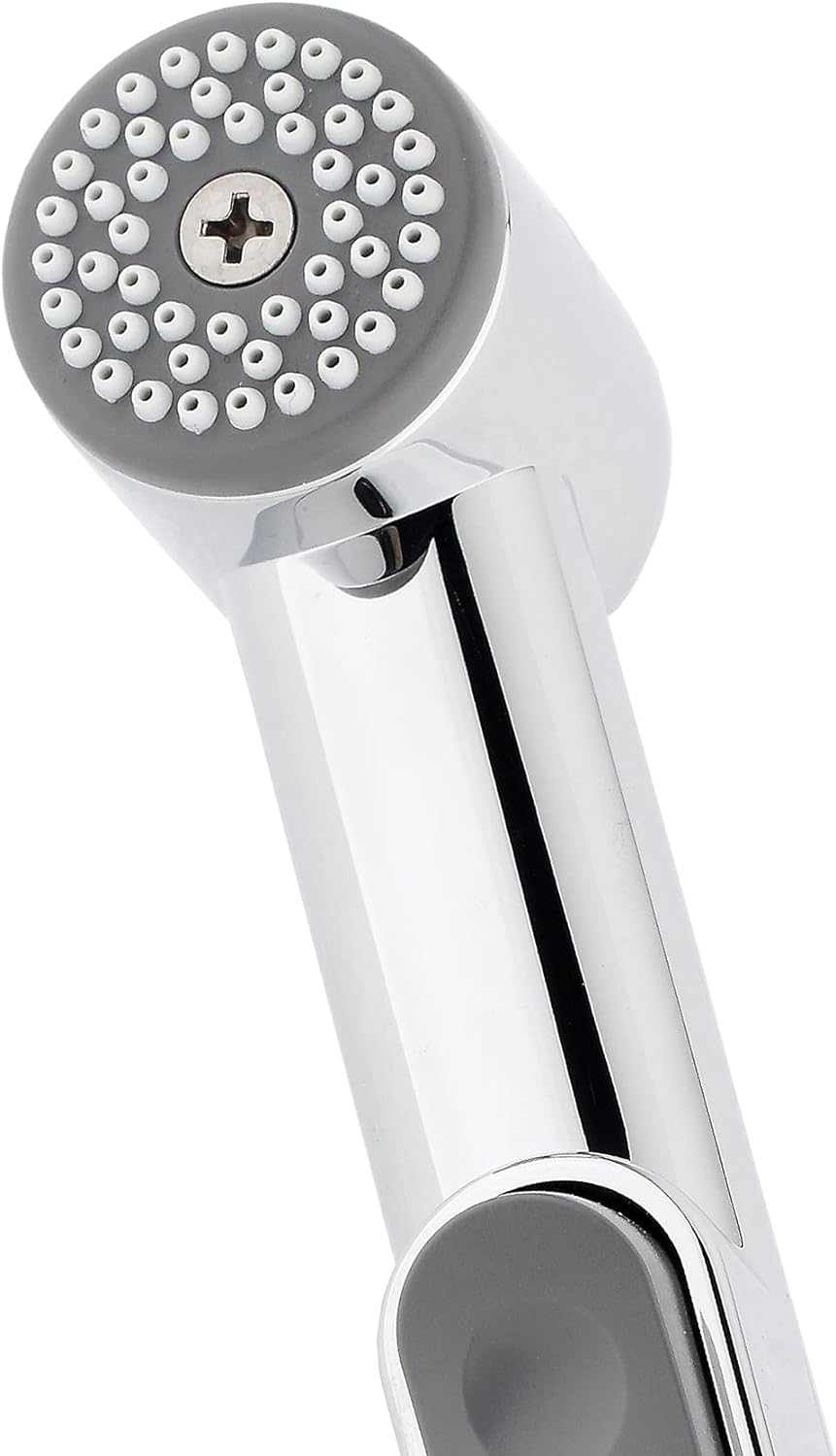 Kistenmacher Bidet sprayer handle CLASSIC chrome, set with replacement bidet handle and wall holder, Made in Germany - Deluxe Electricals