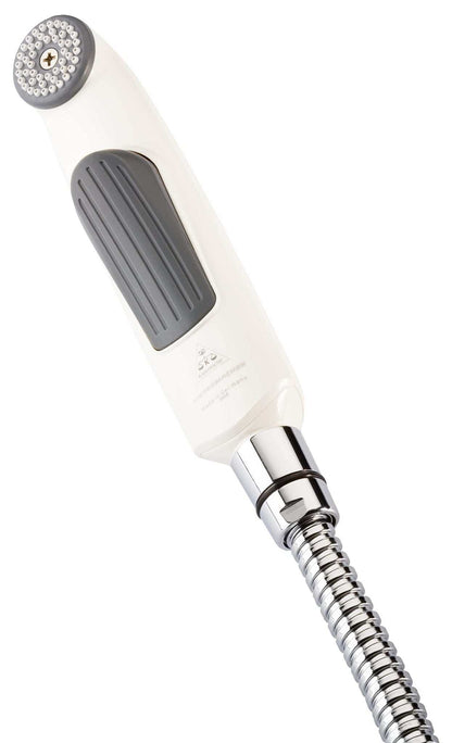 Kistenmacher Deluxe White, complete with Bidet handle and 100 cm flexible metal hose, Made in Germany - Deluxe Electricals