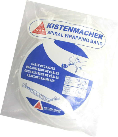 Kistenmacher Cable Wire Spiral Wraps, Pc Manage Cable For Computer Car Cover Sleeve (10 Meters) - Deluxe Electricals