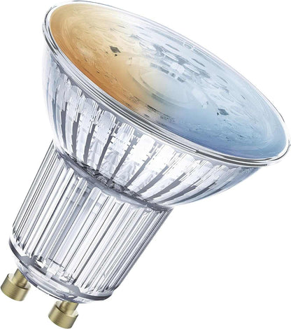 LEDVANCE Smart LEDLamp with WiFi Technology, Base: E14, Di mmable, Tunable White (2700-6500K), RGB Colors Changeable, Replaces Incandescent Lamps with 40 W, SMART+ WiFi Candle Multicolour, 1-Pack - Deluxe Electricals
