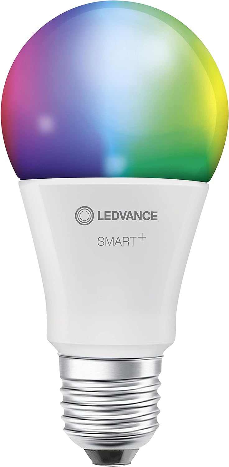 LEDVANCE Smart LEDLamp with WiFi Technology, Base: E14, Di mmable, Tunable White (2700-6500K), RGB Colors Changeable, Replaces Incandescent Lamps with 40 W, SMART+ WiFi Candle Multicolour, 1-Pack - Deluxe Electricals