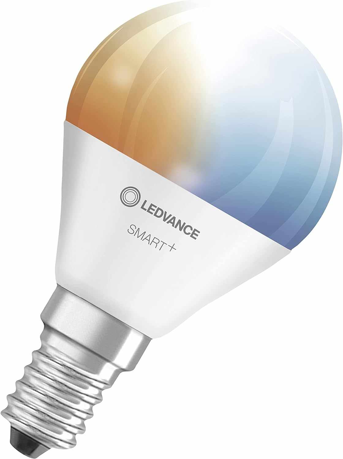 LEDVANCE Smart LEDLamp with WiFi Technology, Base: E14, Di mmable, Tunable White (2700-6500K), RGB Colors Changeable, Replaces Incandescent Lamps with 40 W, SMART+ WiFi Candle Multicolour, 1-Pack - Deluxe Electricals