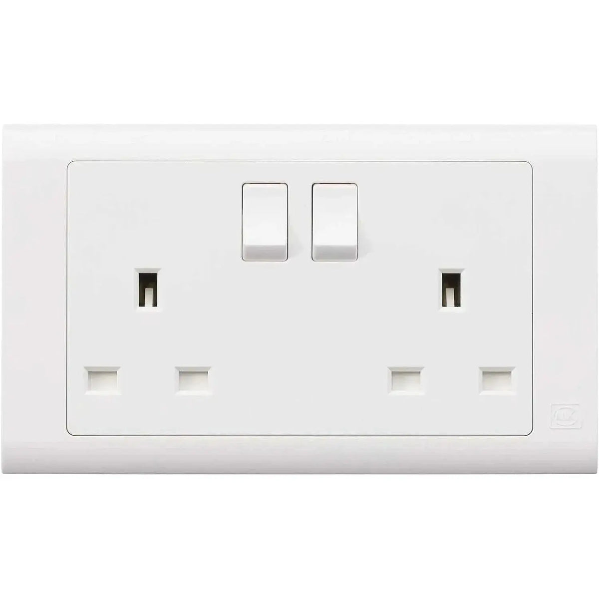 Mk Gold Socket MK Electric 2G 13A Switched Socket Essential MV2747WHI – Deluxe Electricals