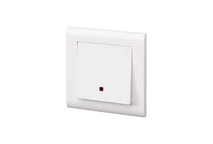 MK Essentials 20AX 1G DP Wide Rocker Switch with NEON MV4787NWHI - Deluxe Electricals