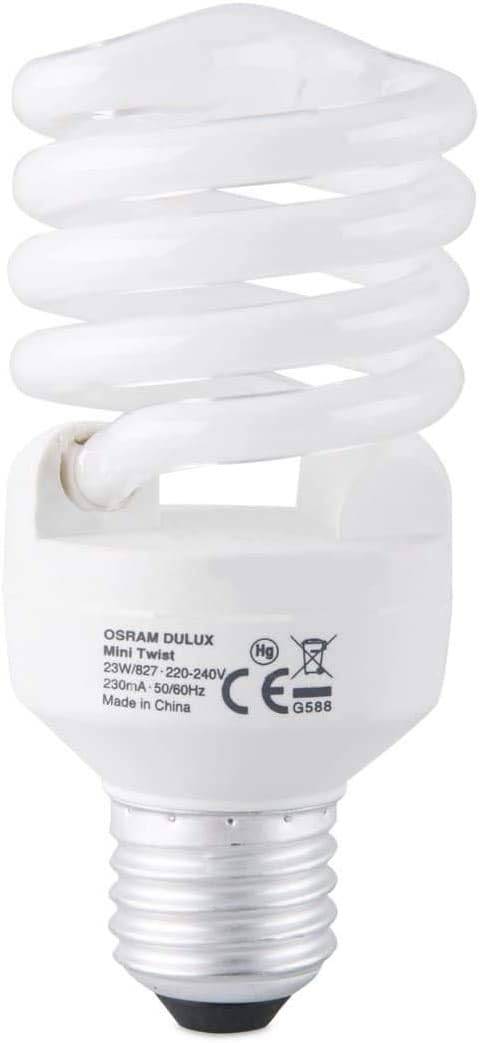 Osram Duluxstar Mini Twist 23W E27, 1600lm (Pack of 5) - Warm White - Deluxe Electricals