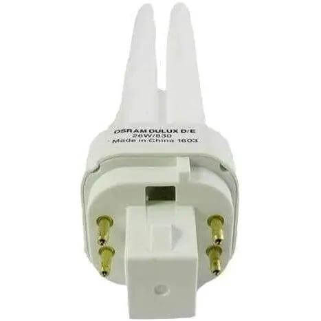 Osram Dulux PL 26W G24Q-3 4-pin CFL lamp with two U-tubes UAE