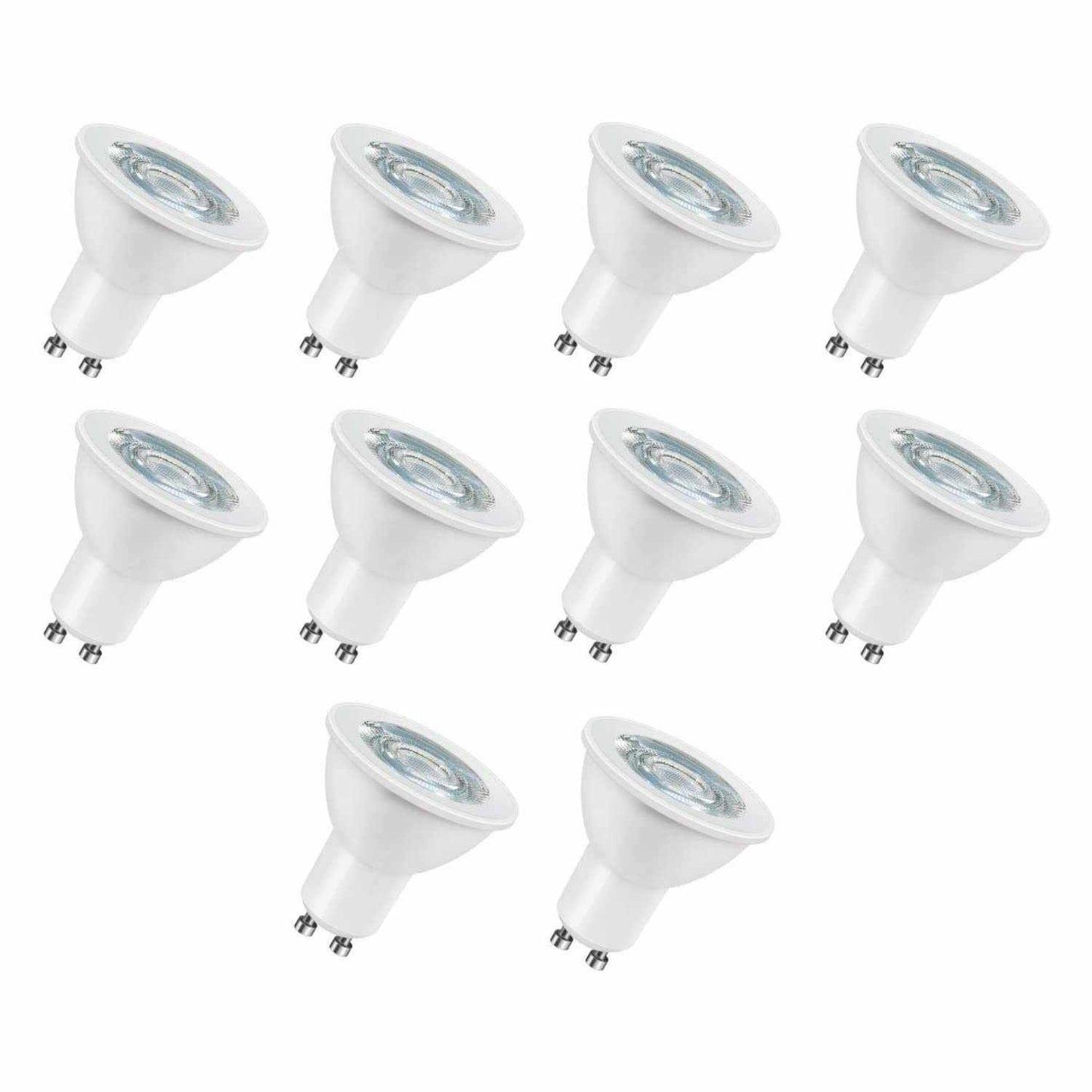 Osram Led Eco PAR16 5W/830 GU10 Warm White Non-Dimmable Bulb Pack Of 10 - Deluxe Electricals
