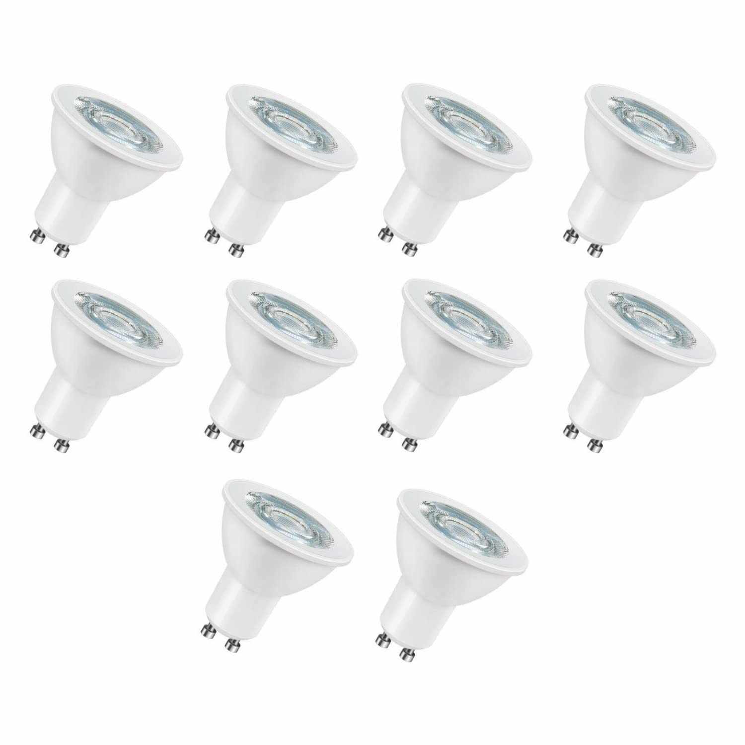 Osram Led Eco PAR16 5W/830 GU10 Warm White Non-Dimmable Bulb Pack Of 10 - Deluxe Electricals
